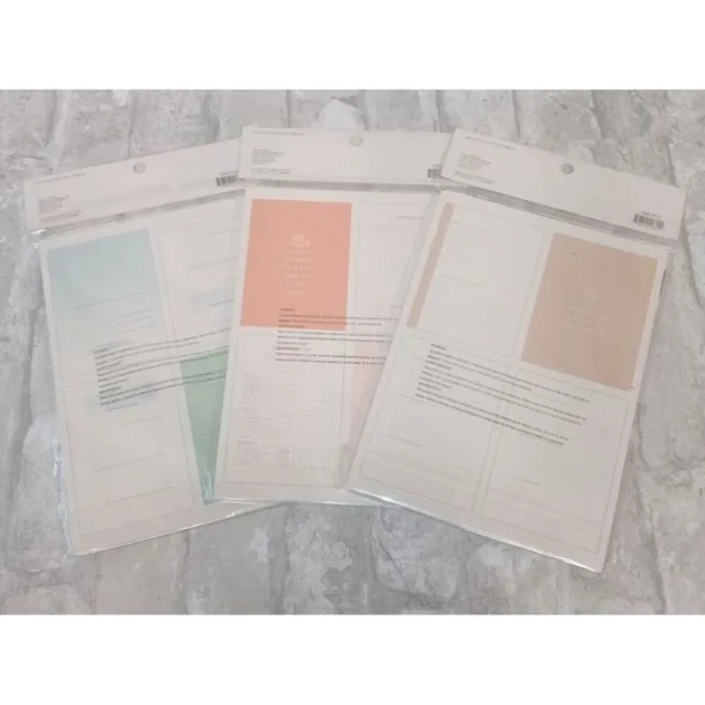 Journal Bundle Of Three Meditation,‎ Fitness & List Making NWT